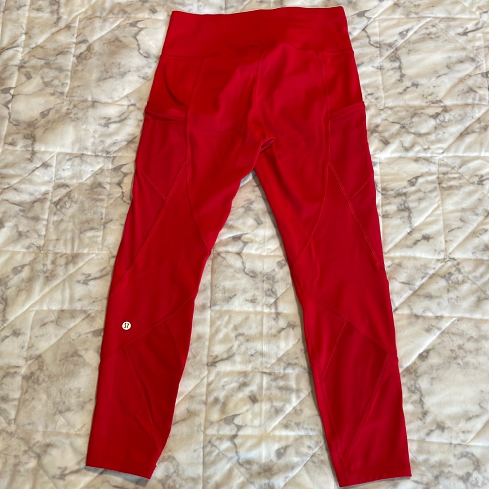 Lululemon “All the right places” legging, size 8